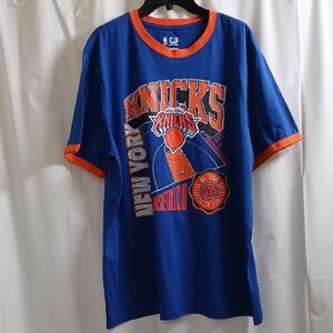 Blue and Orange New York Knicks T-Shirt